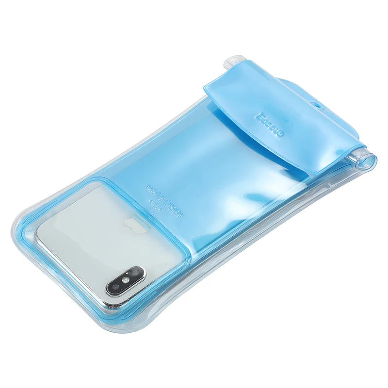 Baseus IPX8 водонепроницаемый чехол для телефона для iPhone 11 Pro Max huawei P30 P20 Pro Lite samsung S10 Xiaomi водонепроницаемый чехол-сумка - Цвет: Blue