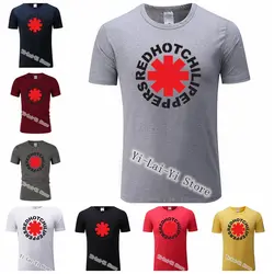 Фирменная новинка футболка Дешевые Рокерская футболка тяжелый металл группа Red Hot Chili Peppers бедствия футболка Брендовые мужские футболки RHCP