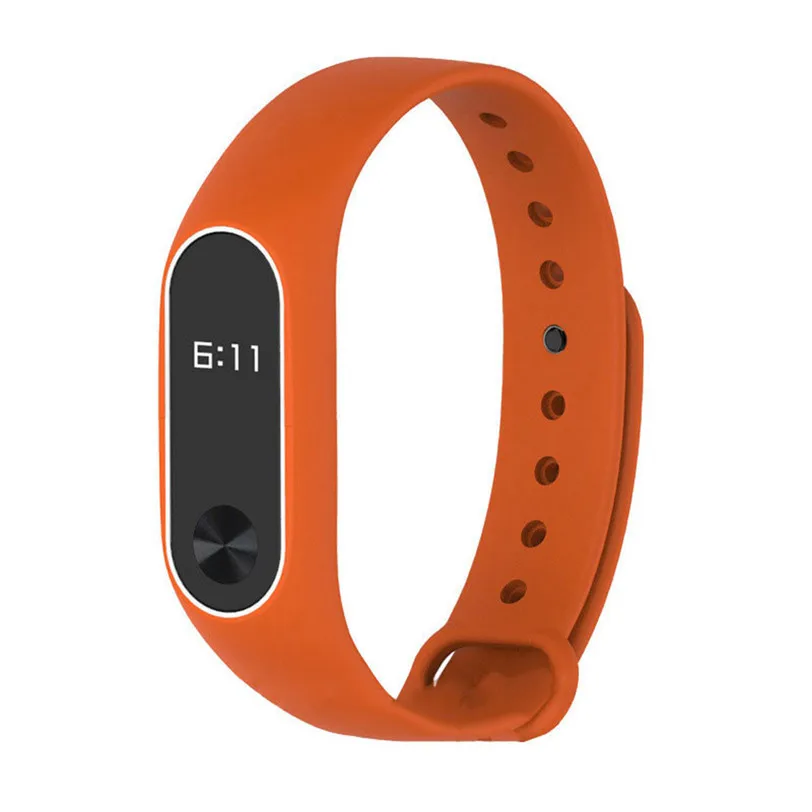 

New Silicon Wrist Strap WristBand Bracelet Clasp Replacement For XIAOMI MI Band 2 Aug16 Professional Factory Price Drop Shipping