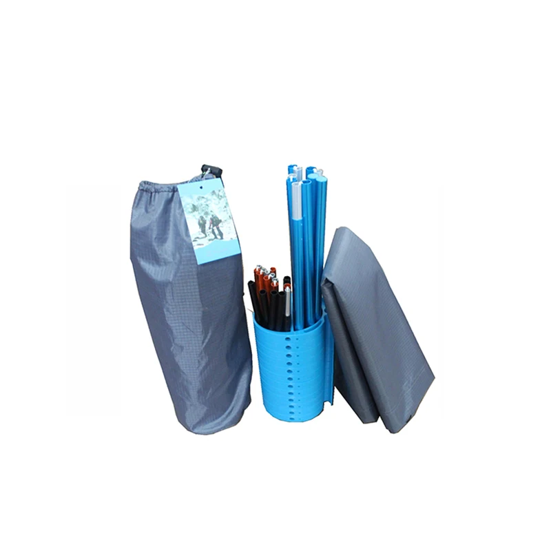 حار! التخييم حصيرة خفيفة قوي مريحة المحمولة واحد للطي مخيم سرير المهد النوم outdoor مع الألومنيوم الإطار