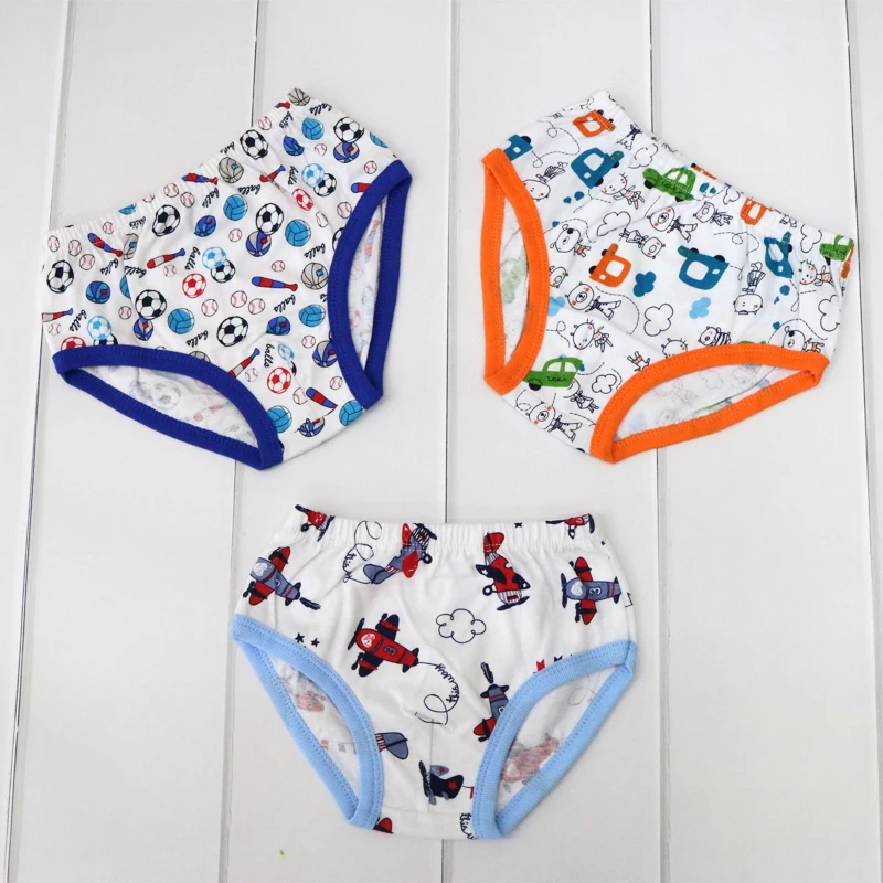 Bambini 3 pezzi/lottp Mutandine e boxer Abbigliamento Neonato 100% Dei Ragazzi del Cotone Della Biancheria Intima 2019 Nuovo Piccolo Q Vestiti Del Bambino Vestiti Del Bambino Degli Indumenti Da Notte