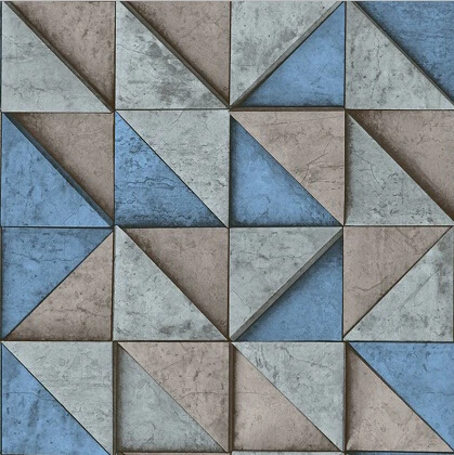 Scarica Gratis Images Moderne Geometrique Triangle 3d Papier Peint Nouveau 4 Couleurs 3d le plus cool par