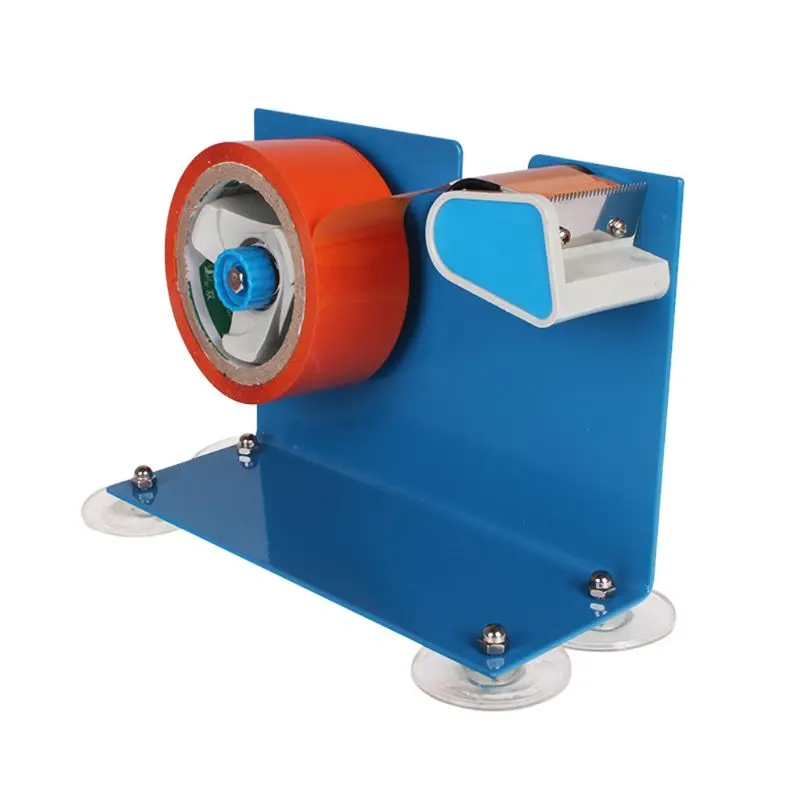 

Heavy Duty Desktop Table Tape Label Dispenser with Suction Cup Sucker Stand Cutter Office Supplies