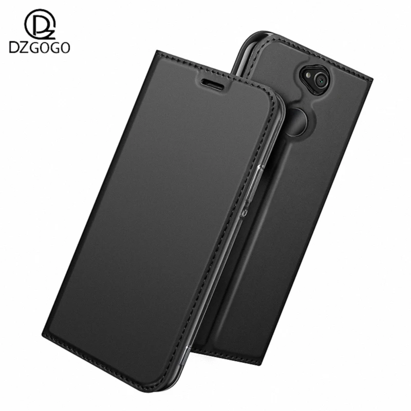 Чехол-Кошелек DZGOGO для Sony Xperia XA2 Ultra Plus магнитный кожаный флип-чехол ультра кошелек