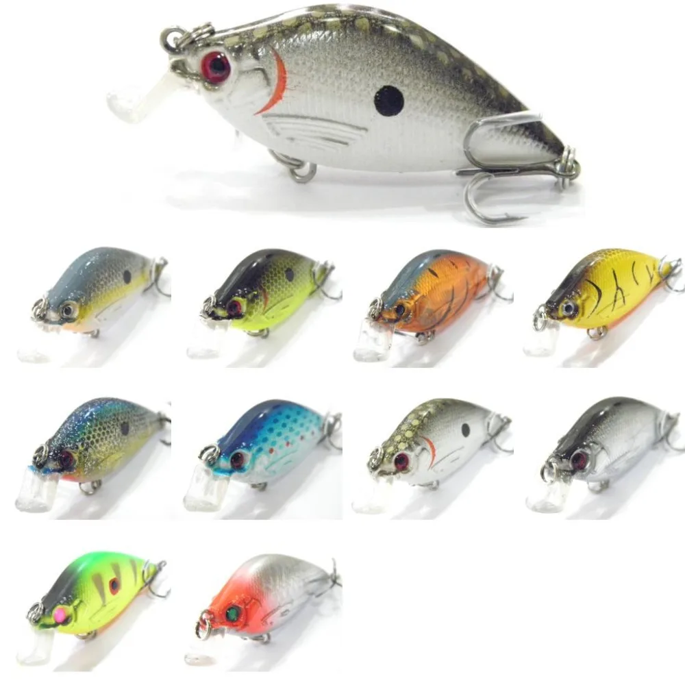 WLure 6,4 см 7 г Crankbait Жесткий Bait Рыбалка на карпах пресная вода море Приманка насекомые Поддельные приманка, рыболовная приманка C503 - изображение