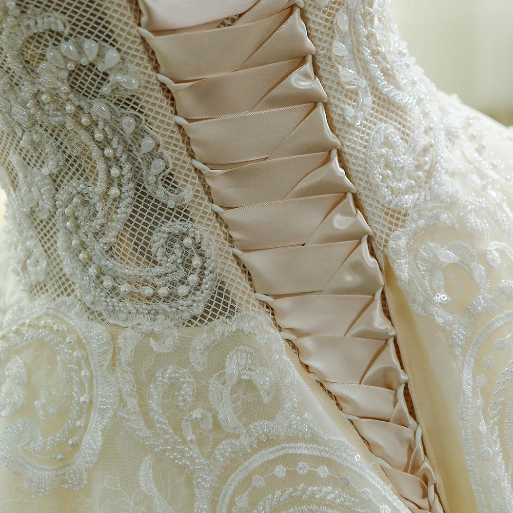 SL-209 тюль на заказ Свадебное платье Кружева Сделано в Китае