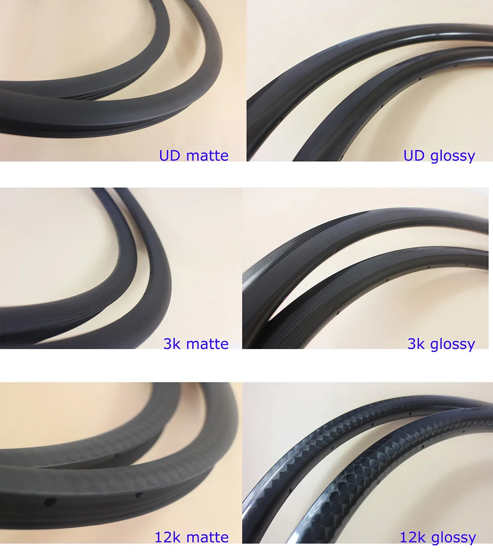 Cheap 320g 29er mountain bike XCM beadless tubeless disc 300g 650B MTB XC bicycle carbon rims 30mm outer 25mm internal asymmetrical 7