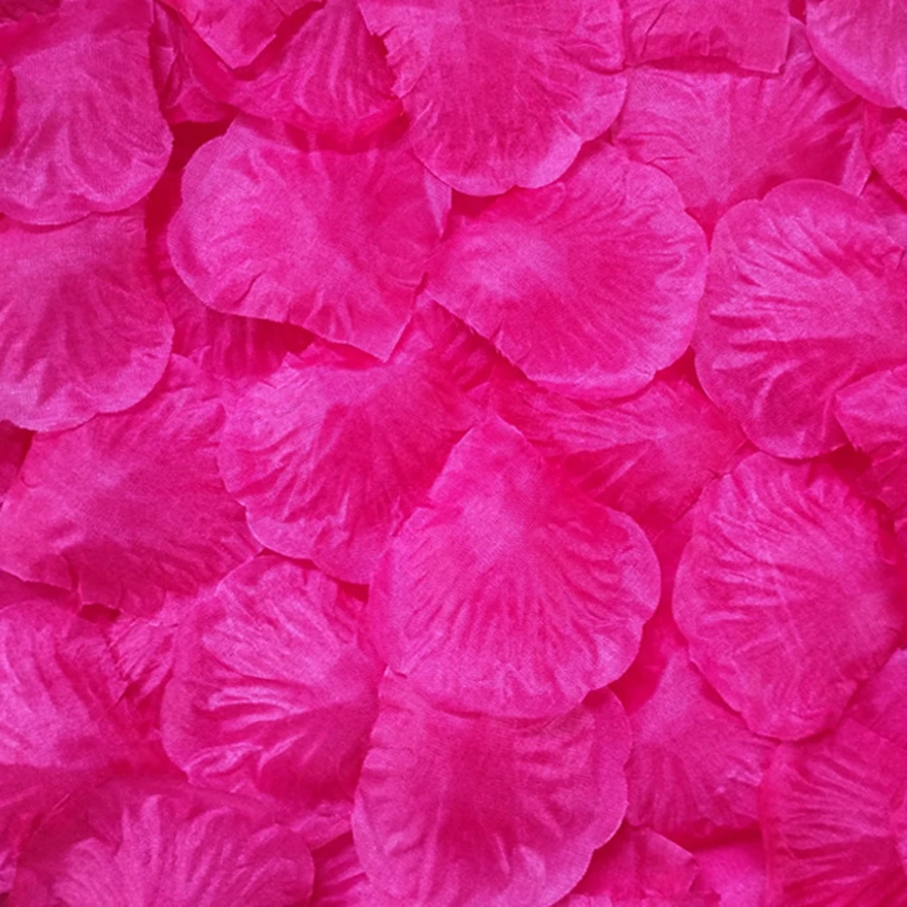 500 шт цветок из искусственного шелка лепестки для свадебной вечеринки Свадебные События украшения