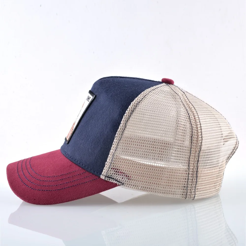الحيوان نمط قبعة بيسبول النساء القطن Snapback قبعات التطريز البومة قبعة بتصميم هيب هوب الرجال تنفس شبكة العظام قبعة سائق الشاحنة Casquet