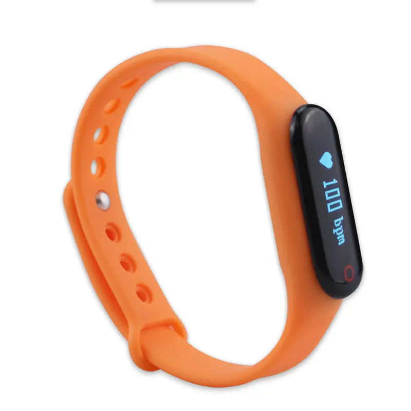 LB01 Fitness Tracker Heart Rate Monitor Bluetooth Smart Wristband Watch Cicret Bracelet for Xiao Mi Band