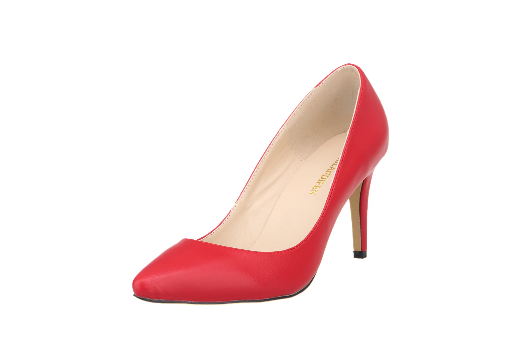 pointed sole heels