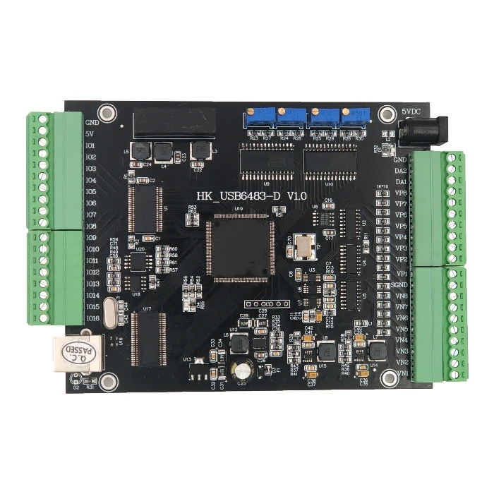USB DAQ Data Acquisition Board 16SE/8DIFF 16 bit 480Ksps analog inputs