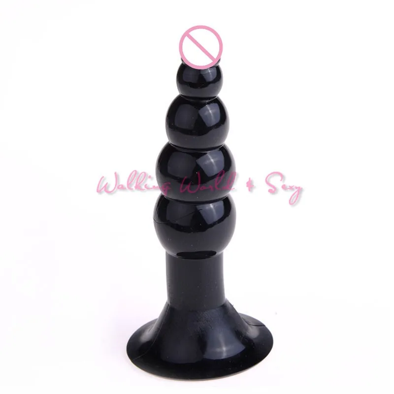 4 Color Silicone Anal Sex Toys Anal Beads Butt Plug Anus Insert Stopper G-Spot Massager Adult Sex Products Anal Dildo Unisex (9)