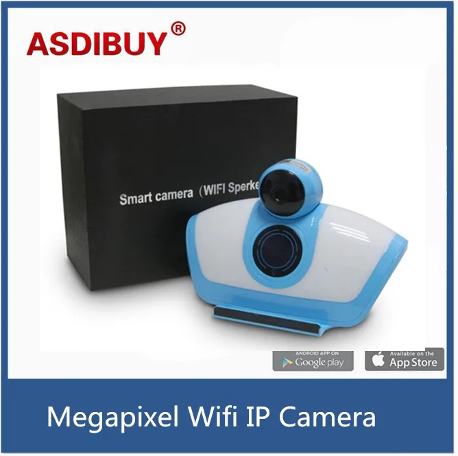 720P Home Security WIFI IP Camera with Portable 3D Stereo Wireless