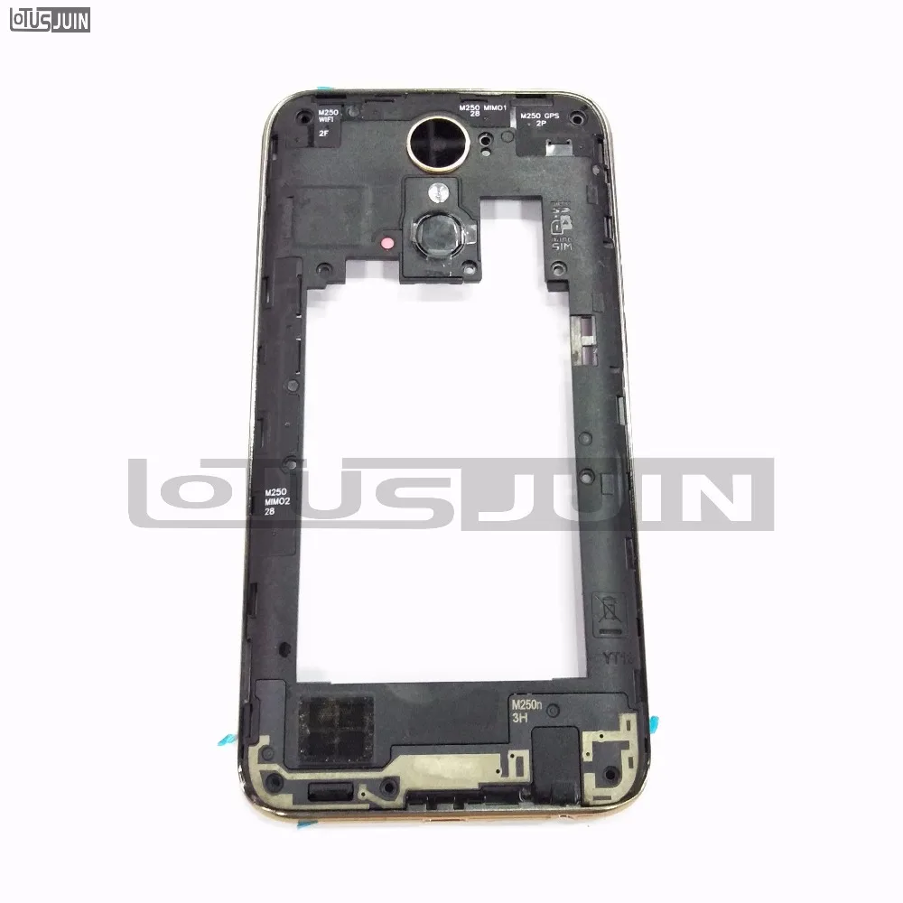 

middle bezel frame Back Housing Plate Camera Lens Cover Home Button Key+loud speaker Bezel Frame For LG V5 K10 2017 M250