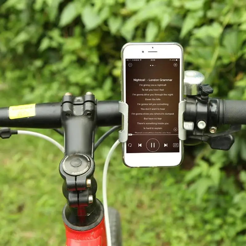 Алюминий 360 градусов вращающийся велосипед Handbar телефон застежка подставка держатель крепление Handbar Крепление Держатель для брекетов Стенд крепление