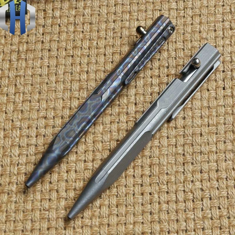 

Titanium Tactical Pen Girl Self-defense Pen Broken Window Defense Supplies EDC Tool