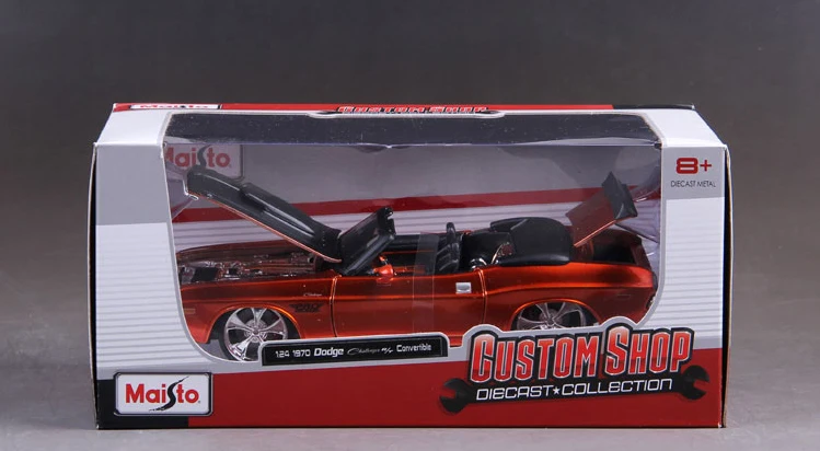 Maisto 1:24 1970 Dodge Challenger R/T трансформер литая под давлением модель автомобиля игрушка для детей Подарки Новинка в коробке