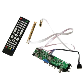 

DVB-C DVB-T DVB-T2 LCD TV Controller Driver Board for V236BJ1-LE2 LCD Panel