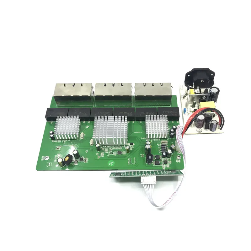 Новая модель модуля коммутатора OEM на 24 порта Gigabit настольный коммутатор Ethernet RJ45