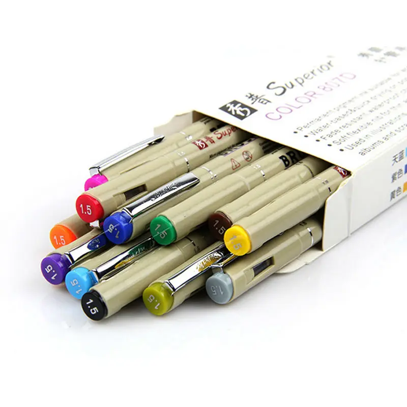 Офисные Маркеры для манги и мягкие маркеры письма 12 видов цветов|art markers|markers