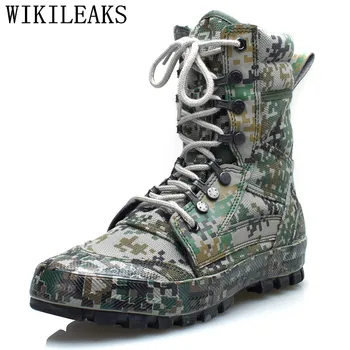 

Famous Brand Military Boots Desert Delta Boots Men Shoes Tactical Boots Outdoor Climbing Camouflage Ankle Boots Chaussure Homme