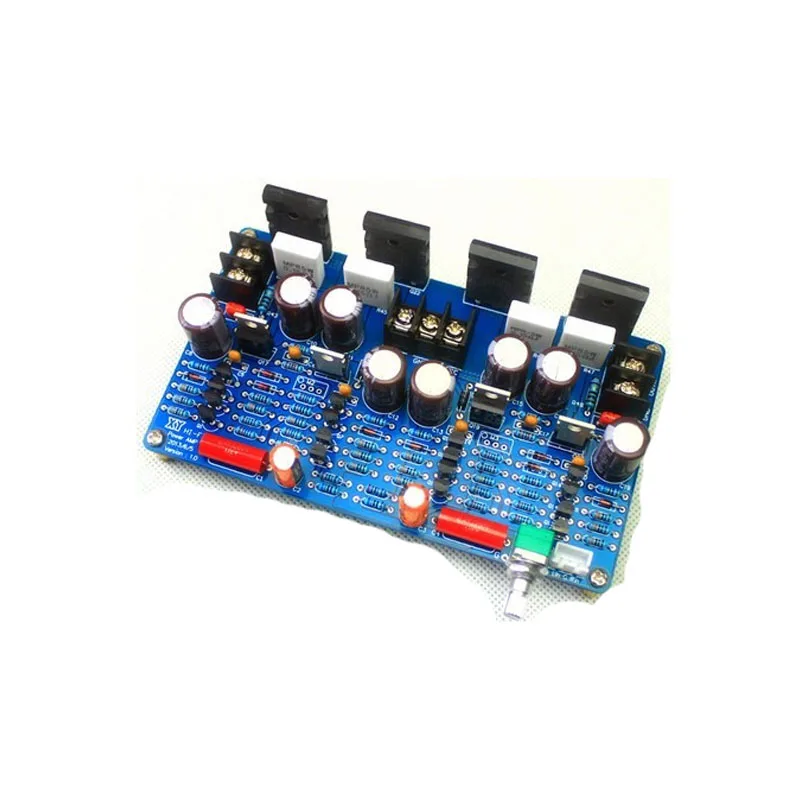 Плата усилителя высокой мощности 2SC5200 2sastara 100Wx2 HIFI детали платы более LM3886 TDA7293 TIP41C