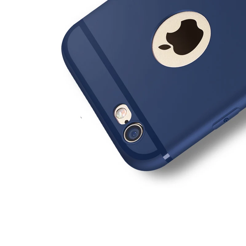 CAPSSICUM Ультратонкий Мягкий матовый чехол для iPhone 6 6S Plus TPU задняя крышка прозрачный тонкий для iPhone 6Plus 6splus
