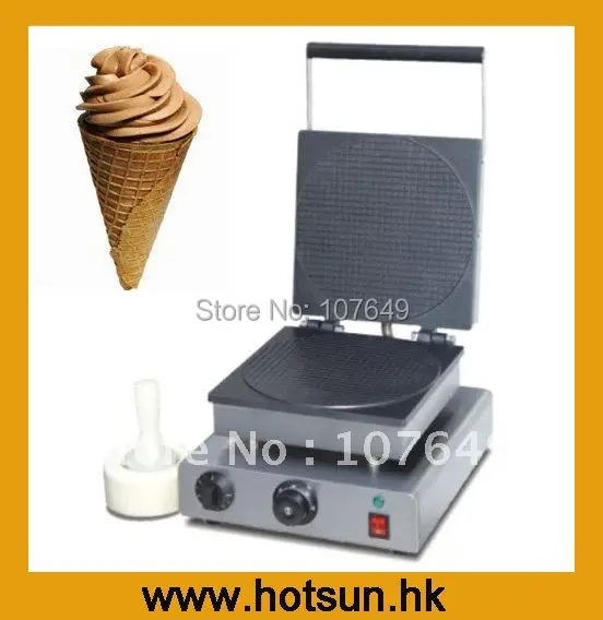 110V 220V Electric Square Ice Cream Cone Maker Baker Machine Ironcone