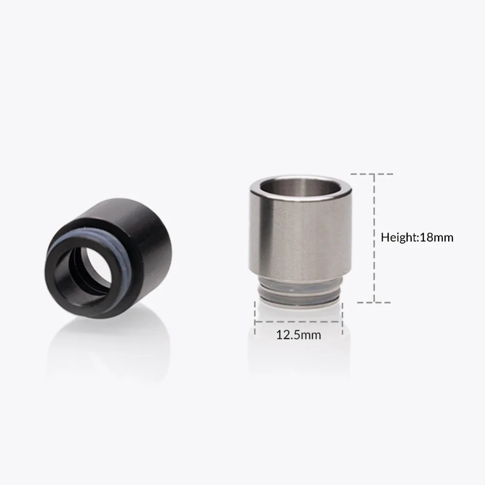Кварцевый дрип тип Banger 810 нержавеющая сталь широкий отверстие для V12 Prince Tank RDA RTA RDTA