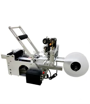

MT-50D Semi-automatic round bottle labeling machine with hot stamp coder