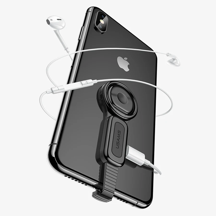 

Dual 3.5mm Lightning Ring Adapter Phone Holder for iPhone iOS Cable Charging Ring for Game Player Headphone Earphone Adapter
