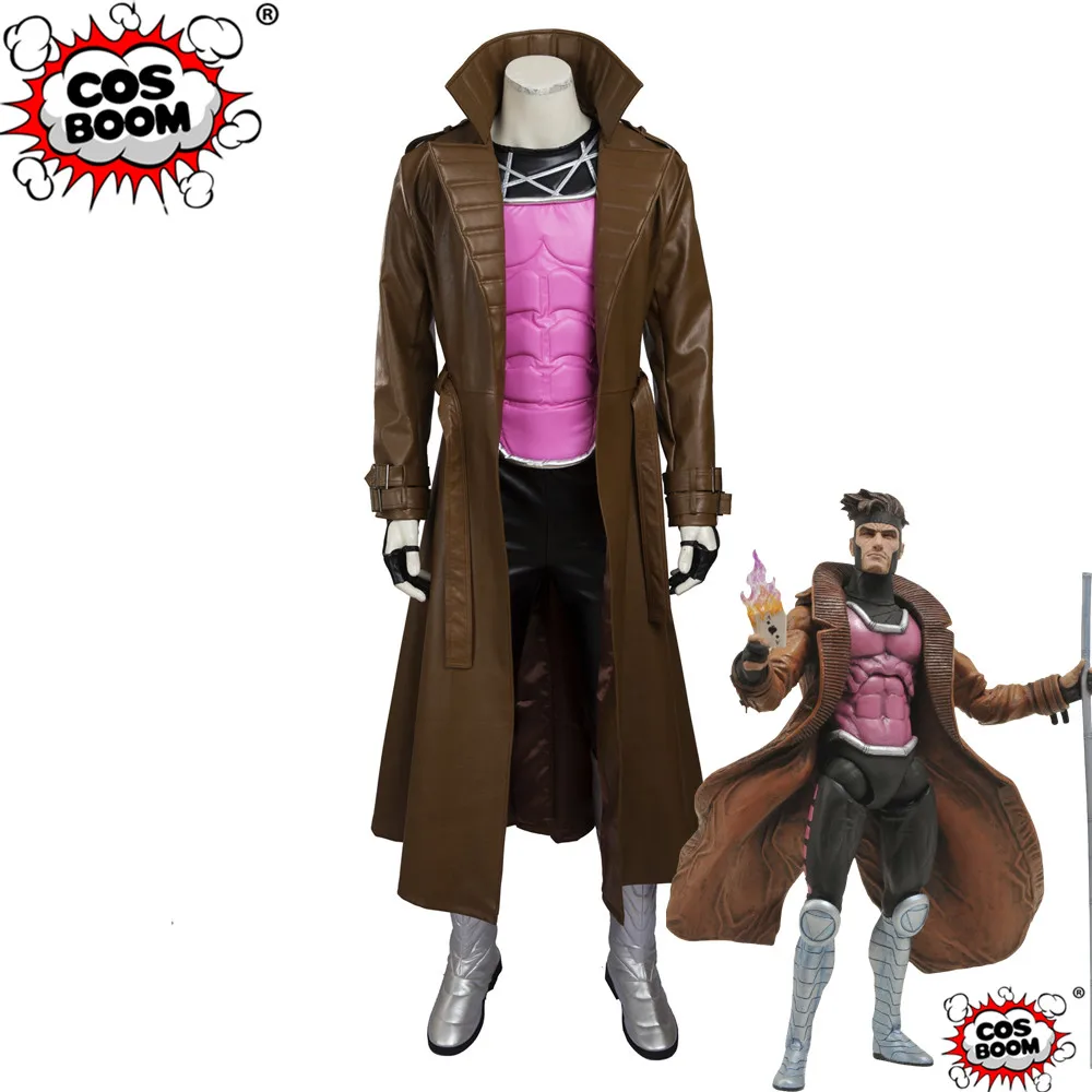 Cosboom X Men Gambit Costume Adult Men S Superhero Halloween Costumes X Men Gambit Cosplay Marvel Costume Movie Tv Costumes Aliexpress