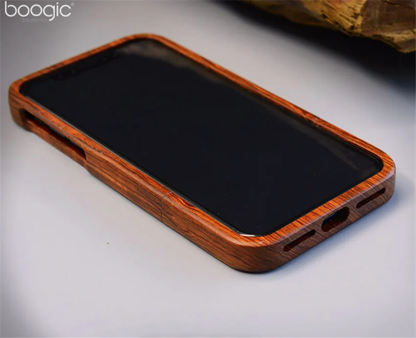 Natural Wood Bamboo Phone Case For iPhone XS Max XR X 8 7 7Plus 6 6 6s plus 5 5s se Cover Wooden Shockproof Protector Coque (12)