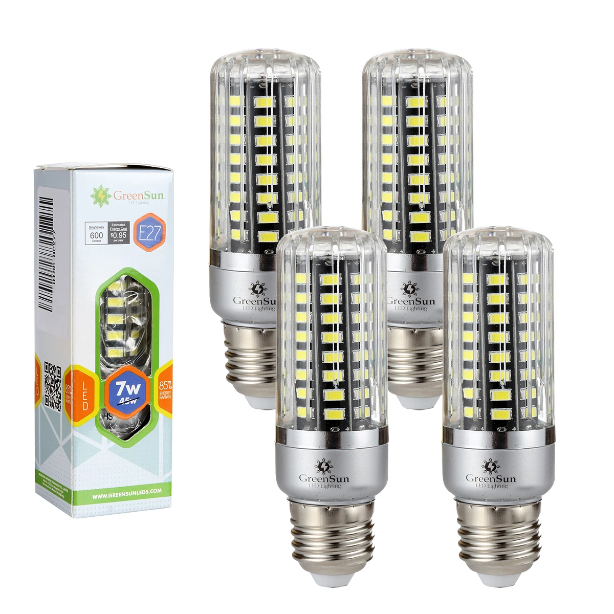

Full Watt Smart IC E27 5736 SMD LED Corn Bulb 4/10 PCS 220V 3W/5W/7W/9W/12W/15W Lamp LED No Flicker Light Bulbs