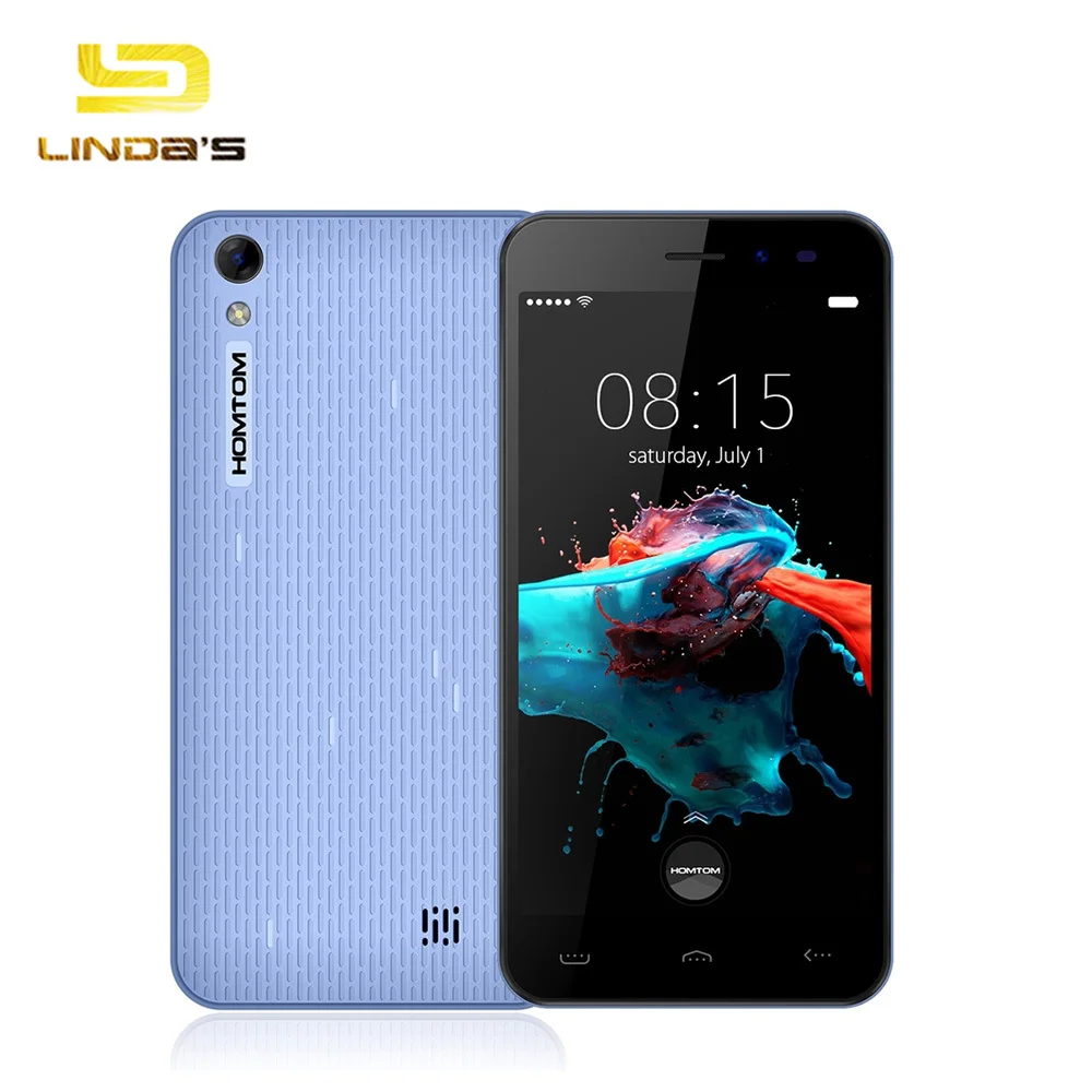 Doogee HOMTOM HT16 мобильный телефон 5 дюймов HD 1280x720 IPS MTK6580 4 ядра Android 6.0 1 ГБ Оперативная