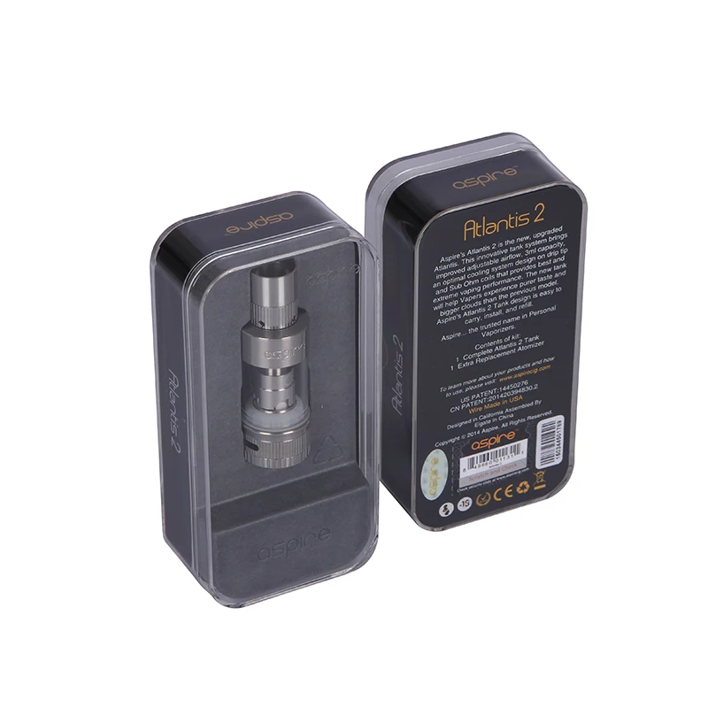 Aspire Atlantis 2 Atomizer 3ml Vape Tank Adjustable Airflow Atlantis V2 Tank for Vaping Electronic Cigarette Box MOD Vape 01 (6)