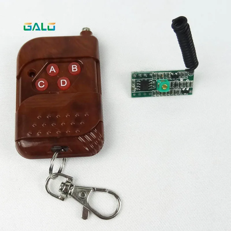 GALO Электрический замок смарт чип PCB RFID считыватель Экстра металлический ключ DIY - Цвет: Remote and module