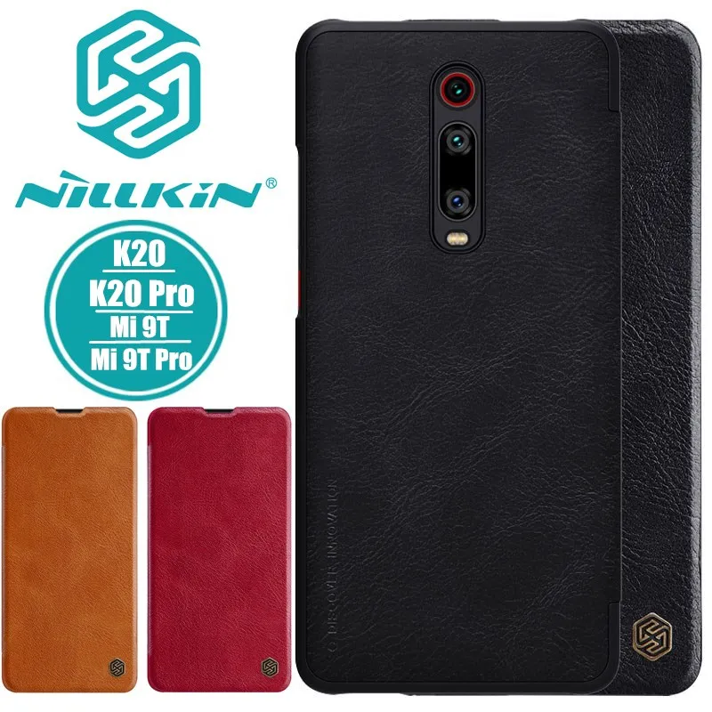 

Redmi K20 K 20 Pro Case Cover NILLKIN Vintage Qin Flip Cover wallet PU leather + PC For Xiaomi Mi9T Mi 9T Pro 6.39''