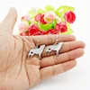 JWEIJIAO Brand Animal Wolf Pendant Dangle Earrings Women Fashion Stainless Steel Drop Earring Party Wedding Jewlery SKU47 3