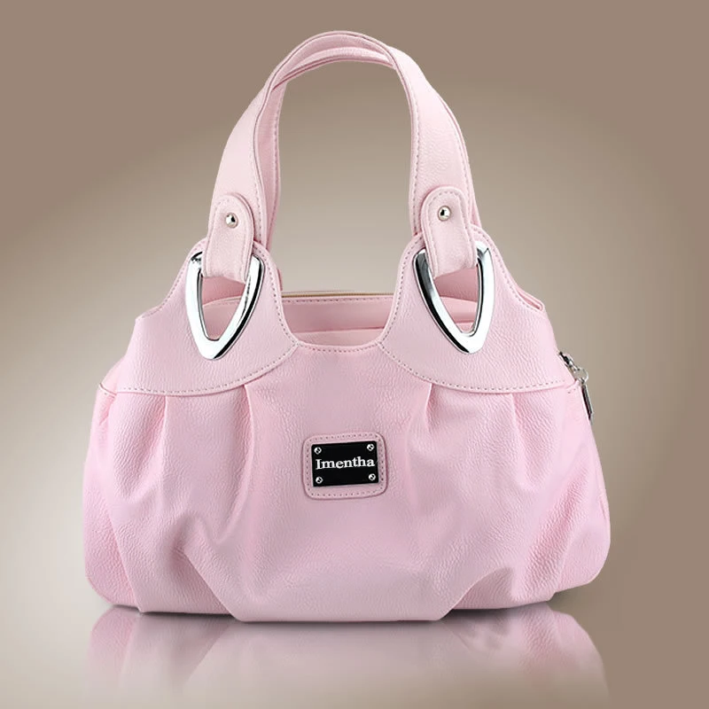Teste padrão de flor Top-Handle Bags para