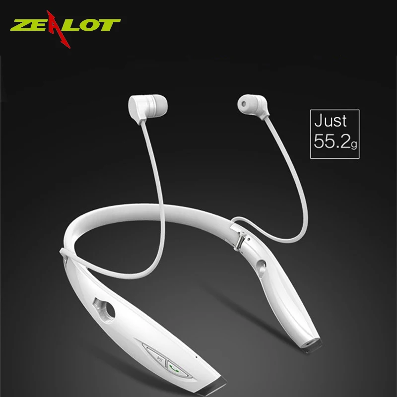 ZEALOT H1 непроницаемые пьезолированные запонки без ткани наушники Bluetooth стерео