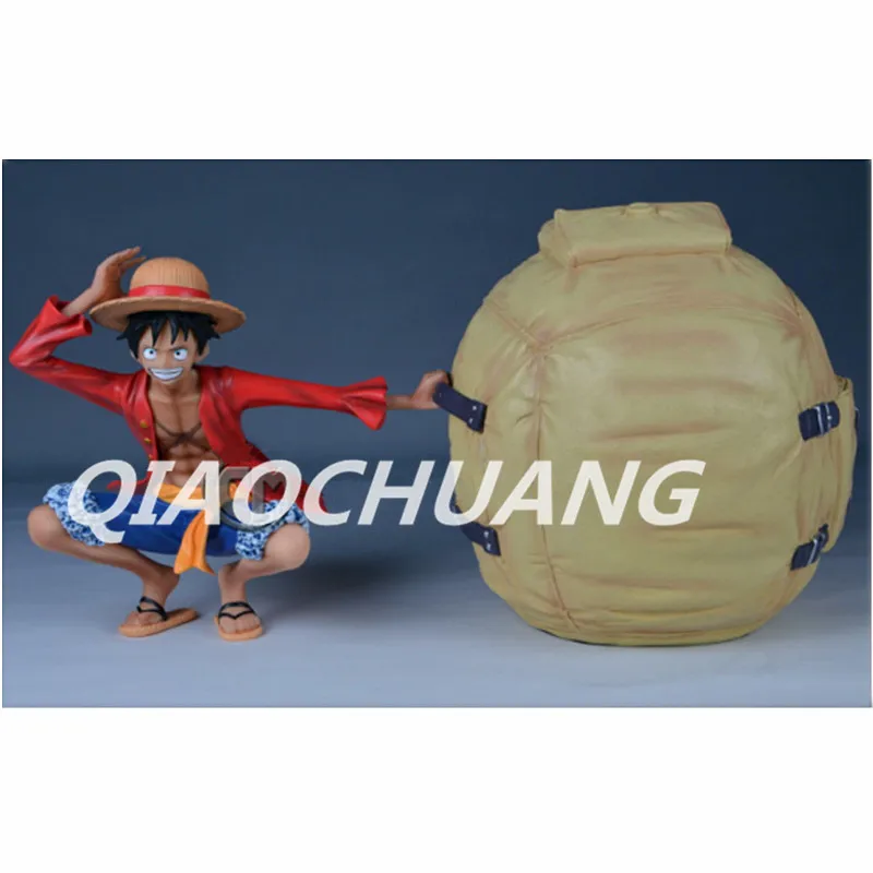 

One Piece Statue Monkey D Luffy Bust 1:4 Boa Hancock Farewell Full-Length Portrait Backpack GK Shampoo Islands Model Toy W230
