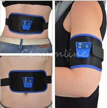 

200pcs/lot DHL freeshipping AB Gymnic Electronic Body Muscle Arm leg Waist Abdominal Massage Exercise Toning Belt Slim Fit