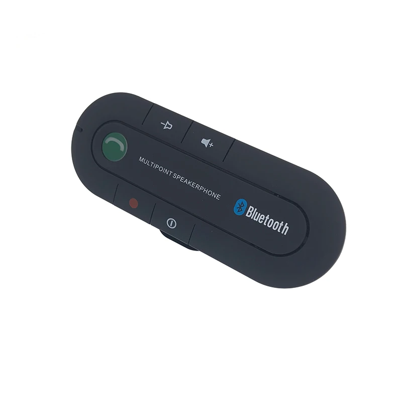 

Sun Visor Car Bluetooth Handsfree 2-in-1 Multi-device Bluetooth Receiver Driving Safety Aid One-button Operation Security Simple