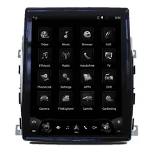 10,4 “Tesla pantalla Vertical Android coche Multimedia estéreo navegación GPS para Porsche Panamá 2015 2016 2017