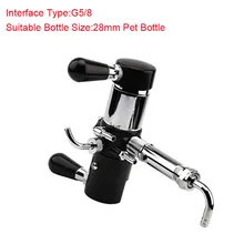 Homebrew для пивных бутылок, наполнитель пивного крана De-пиво с пеной кран для удаления пены пивной бар аксессуары подходят для пластиковых бутылок