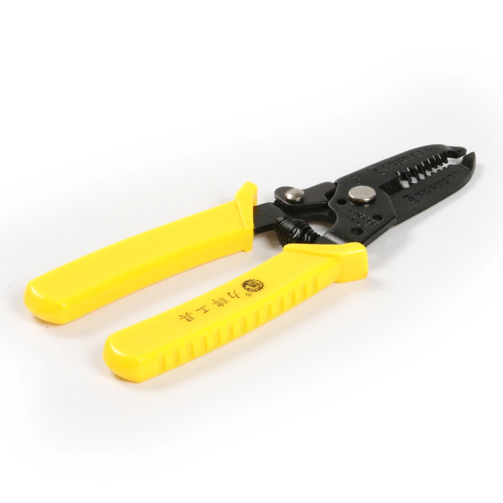 1 шт. 16 см Multi-function Wire Stripper Cutter плоскогубцы-AWG & Метрическая линейка 45 # сталь для автоматической цепи Diy провода Stripper Cutter