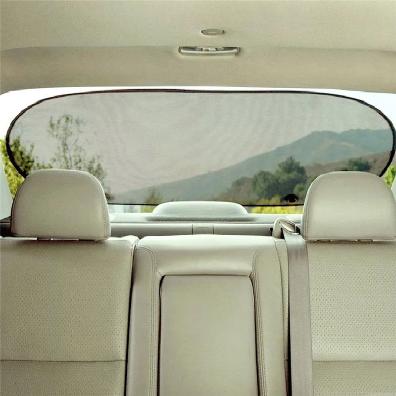 

Car Rear Window Sun Shade Blind Suction Cup Fit Screen Dog Children Protection Auto Windshield Sun Shades Sucker Mount