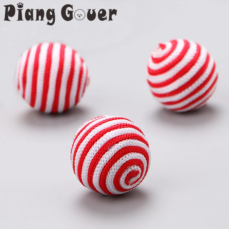 

6pcs/lot Pet Cat Toys Rope Ball Cat Toy Small Kitten Playing Toys